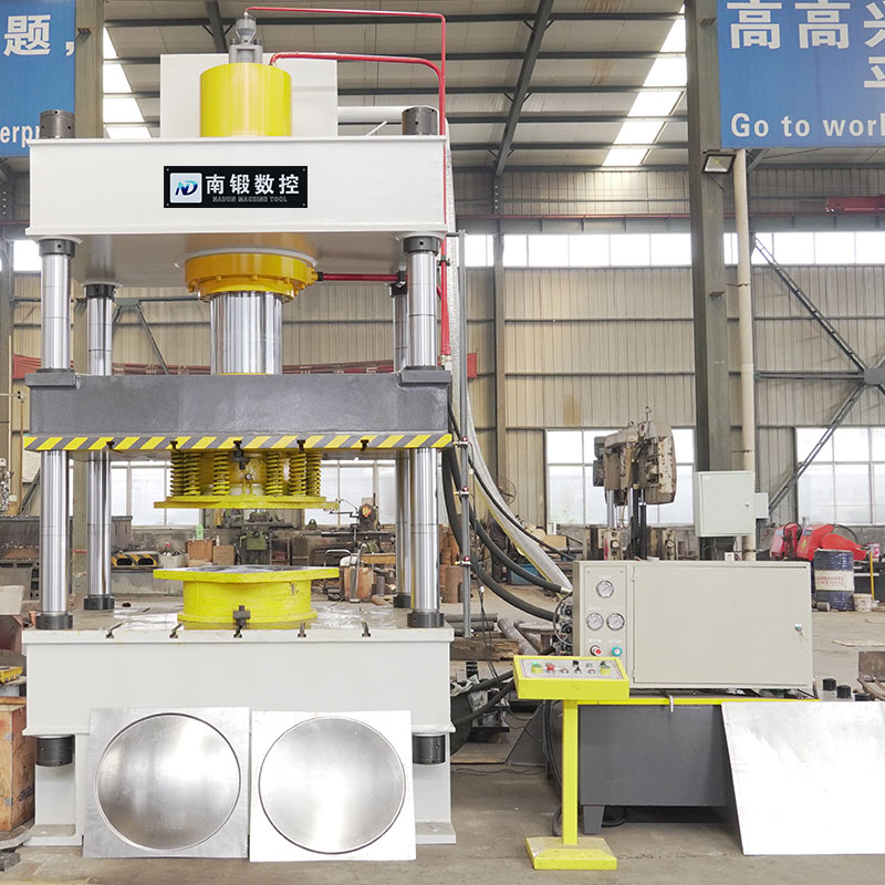 衛(wèi)星鍋蓋落料切邊成型油壓機(jī)315噸四柱壓力機(jī)