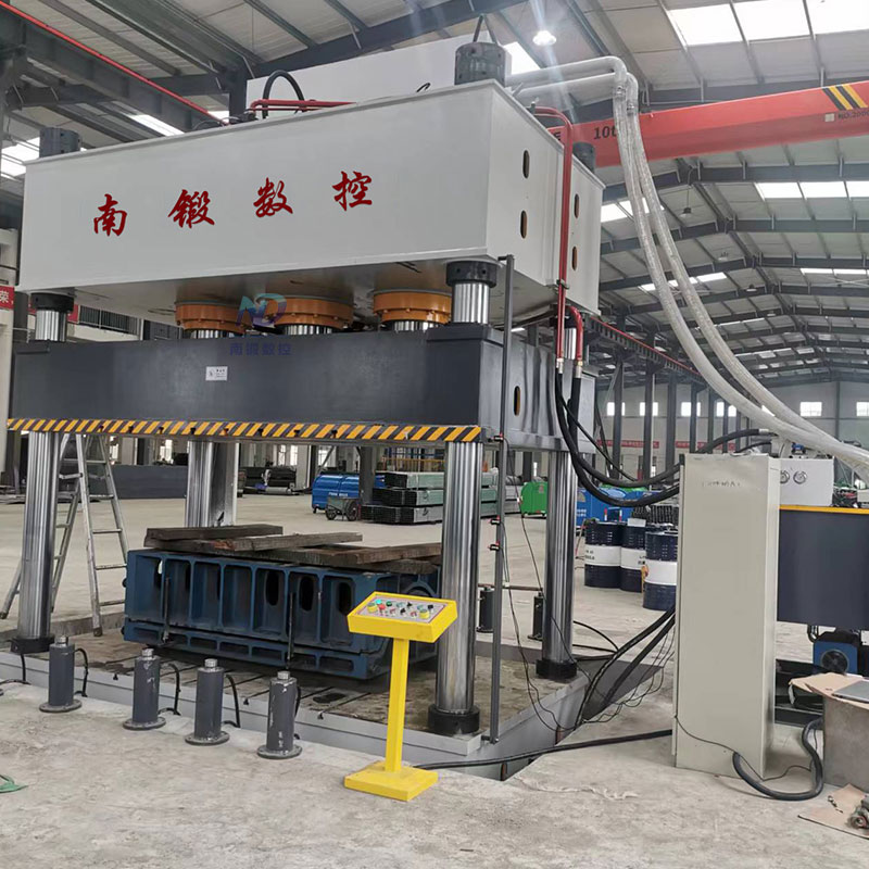 1000噸四柱油壓機(jī) 玻璃鋼化糞池成型液壓機(jī) 熱壓成型壓力機(jī)