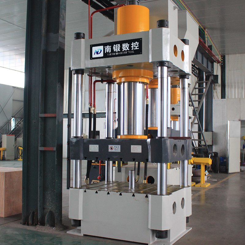 315t三梁四柱油壓機(jī)快速帶下頂缸，300噸拉伸成型油壓機(jī)