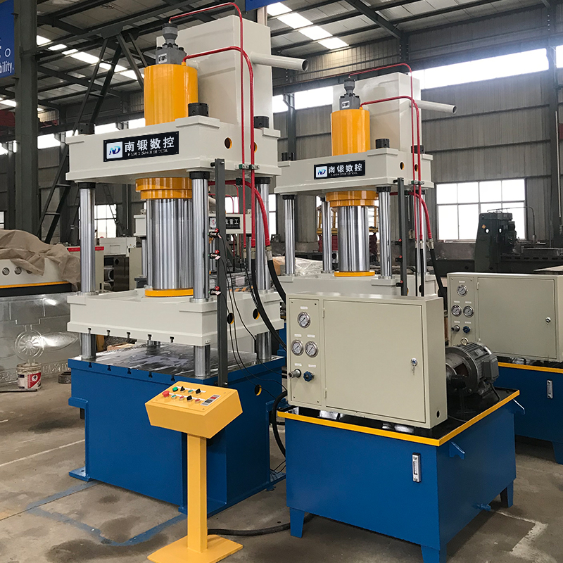 100T不銹鋼成型油壓機(jī)，100噸三梁四柱油壓機(jī)